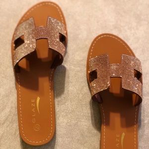 💎BRAND NEW💎 Sandals “Copper slides”